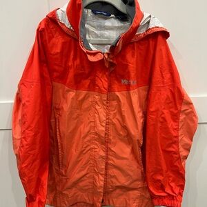 MARMOT | Girl’s Raincoat Orange Sherbet Pink Small